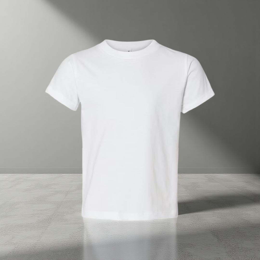 Ladies Adult Round Neck Short Sleeve Shirt – Medium (Vinyl, Sublimation & DTF Ready) - Cypress & Sage - Vermilion