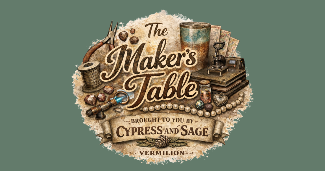 Shop the Maker’s Table: Small Business and Crafter Supplies