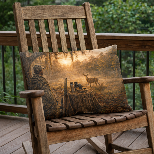 At First Light Pillow - Outdoor Weather Proof