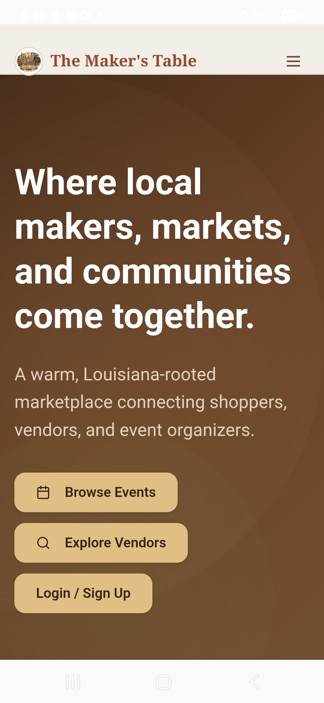 The Maker's Table - for Android