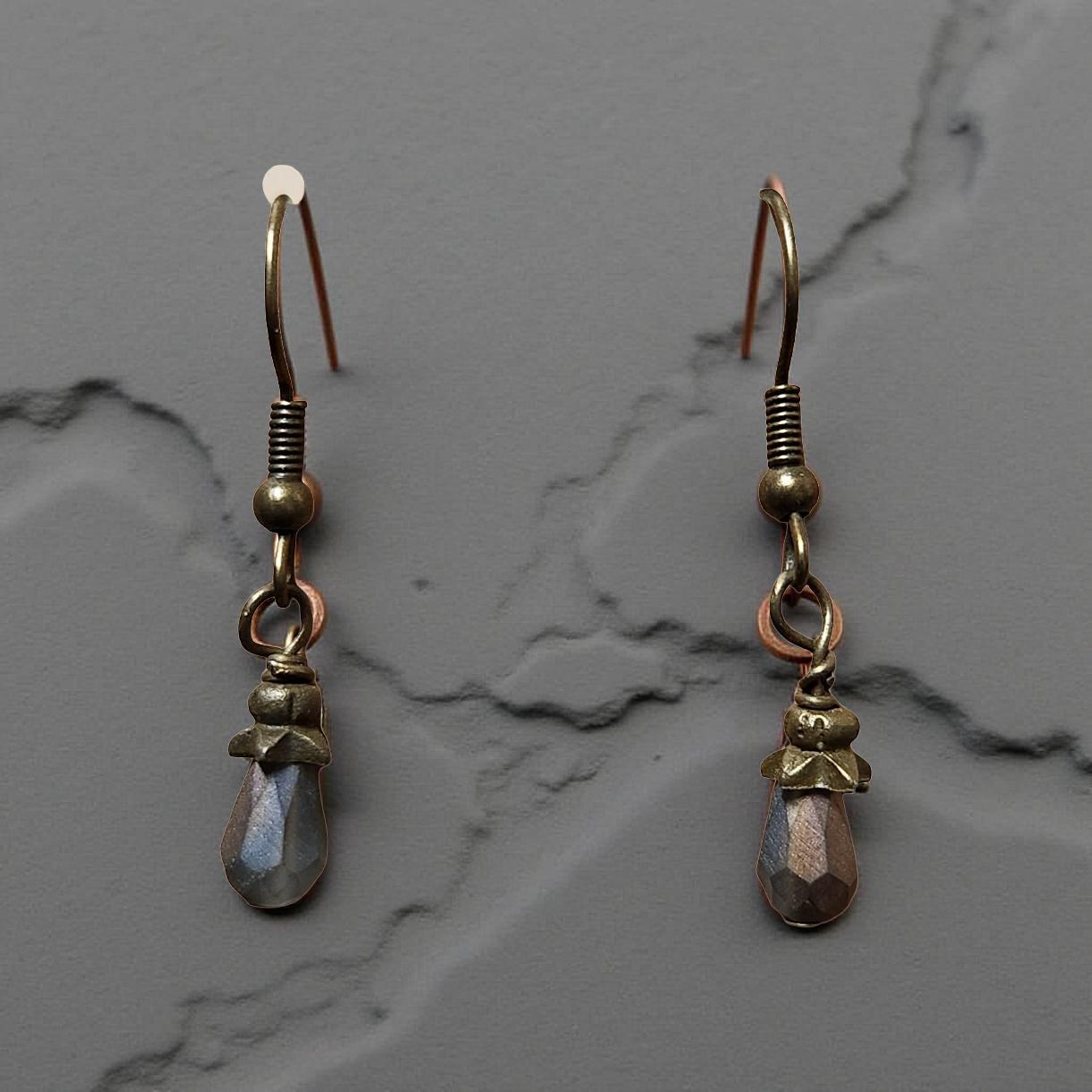 Cute Delicate Hanging Earrings – Perfect for Preteens - Cypress & Sage - Vermilion