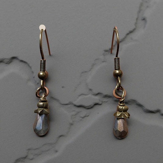 Cute Delicate Hanging Earrings – Perfect for Preteens - Cypress & Sage - Vermilion