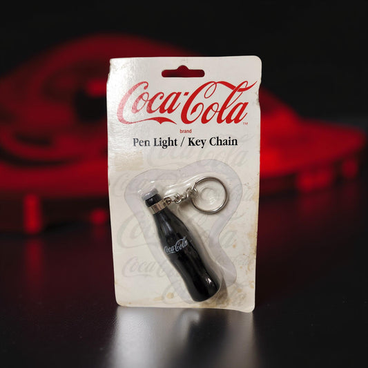 Retro Coca‑Cola Light‑Up Keychain – Classic Glow - Cypress & Sage - Vermilion