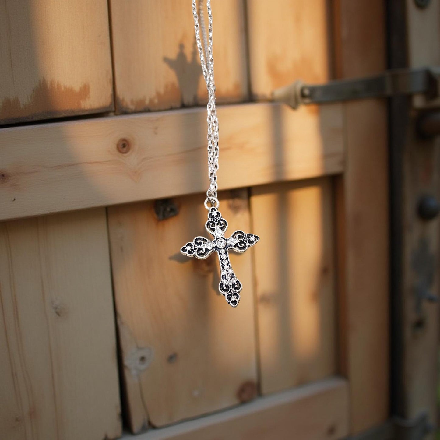 Crucifix Pendant Necklaces – Meaningful Faith Jewelry - Cypress & Sage - Vermilion