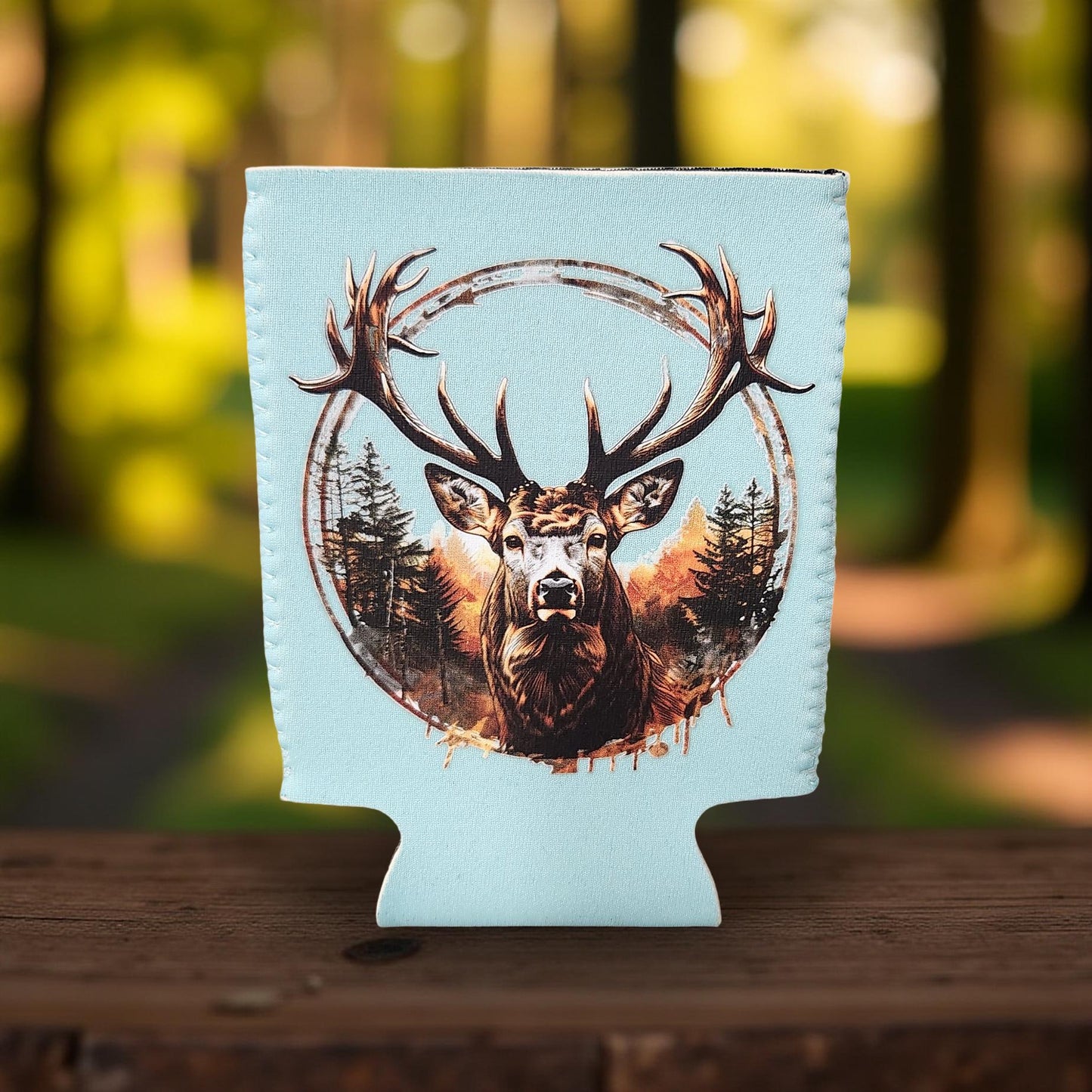 🥤 Can Koozies – Butterflies, God, Deer & Crazy Designs - Cypress & Sage - Vermilion