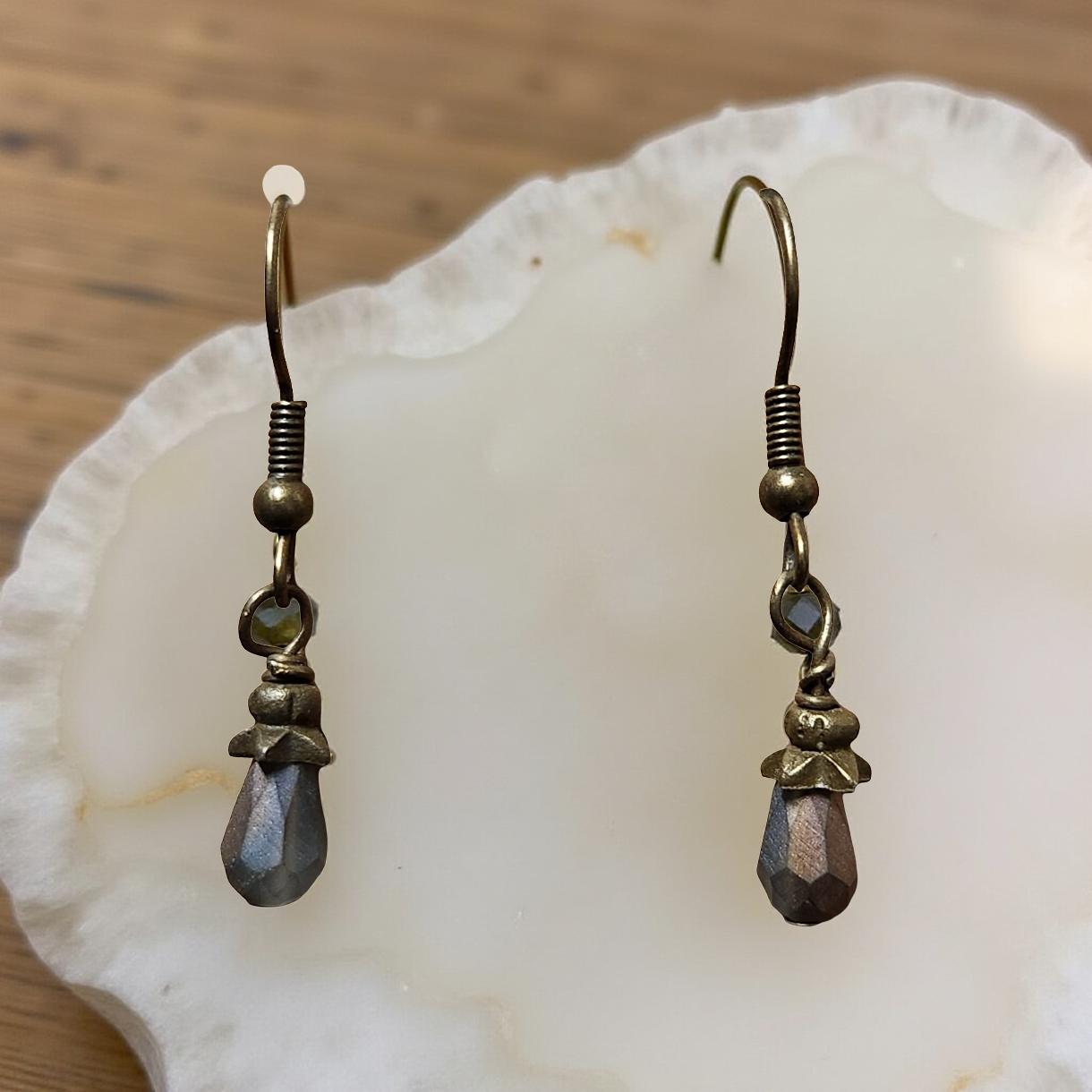 Cute Delicate Hanging Earrings – Perfect for Preteens - Cypress & Sage - Vermilion