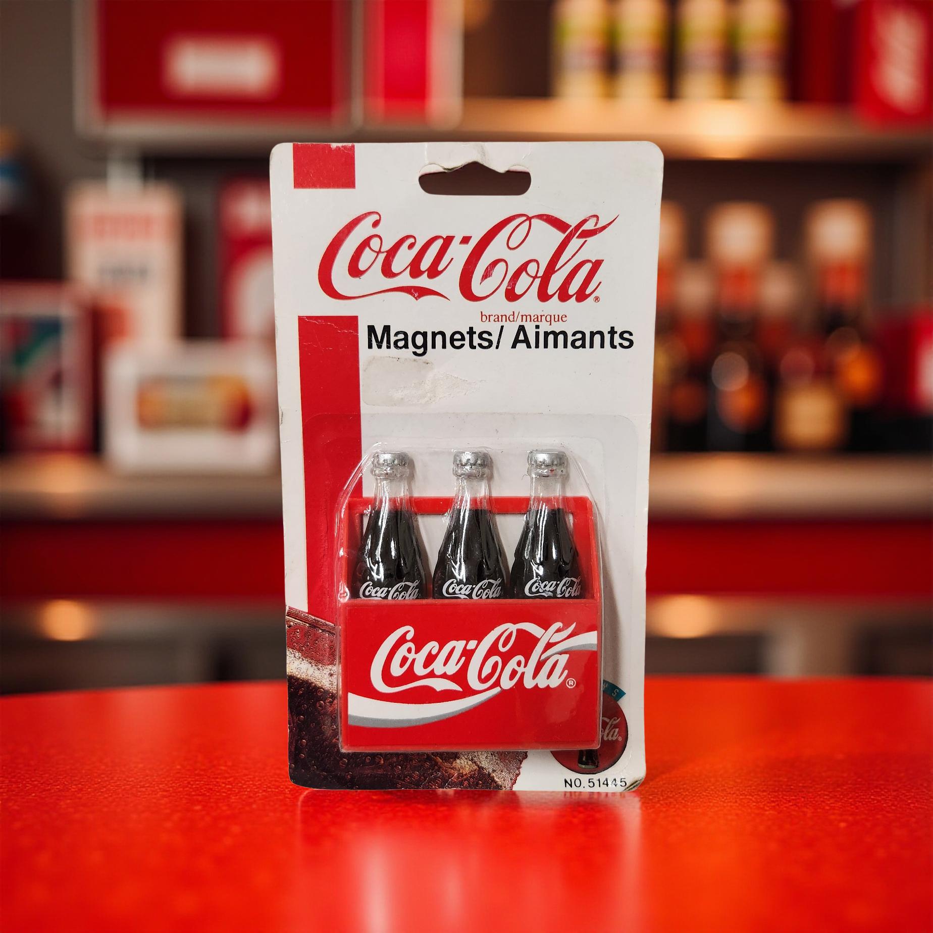 🥤 Retro Coca‑Cola Bottle Magnets – Classic Pop Style - Cypress & Sage - Vermilion