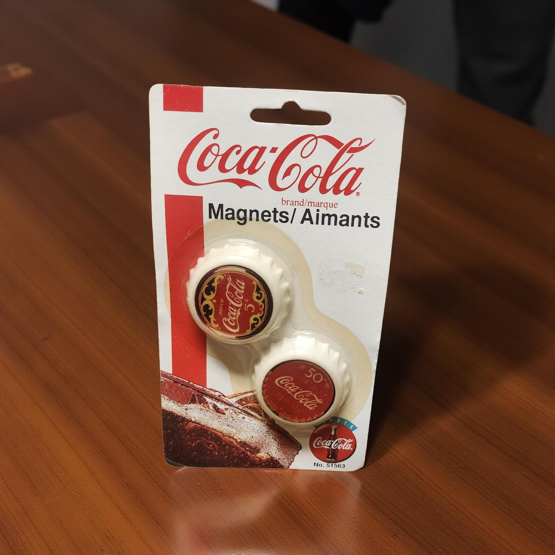 🥤 Retro Coca‑Cola Bottle Magnets – Classic Pop Style - Cypress & Sage - Vermilion