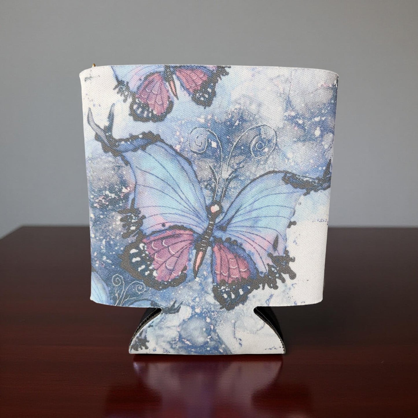 🥤 Can Koozies – Butterflies, God, Deer & Crazy Designs - Cypress & Sage - Vermilion