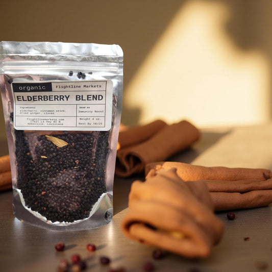 Organic Elderberry Herbal Blend – Antioxidant‑Rich Tea for Comfort & Seasonal Support - Cypress & Sage - Vermilion