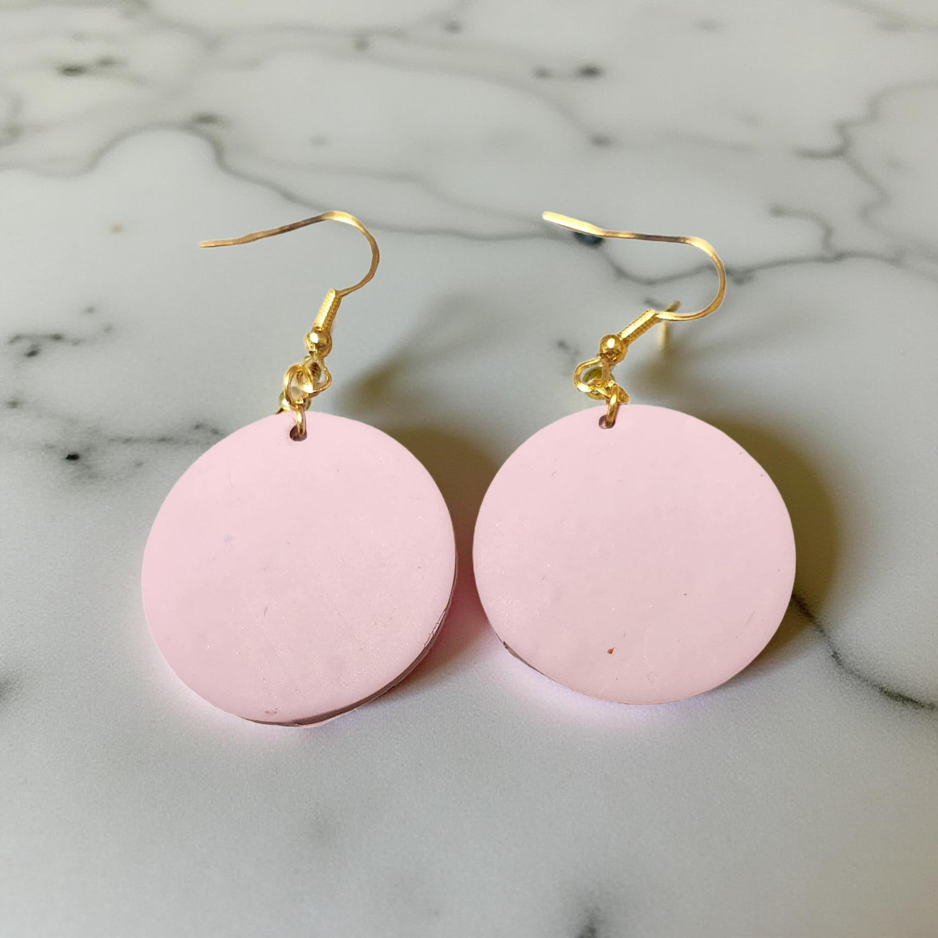 Red & Pink Valentine’s Earrings – Handmade Jewelry - Cypress & Sage - Vermilion