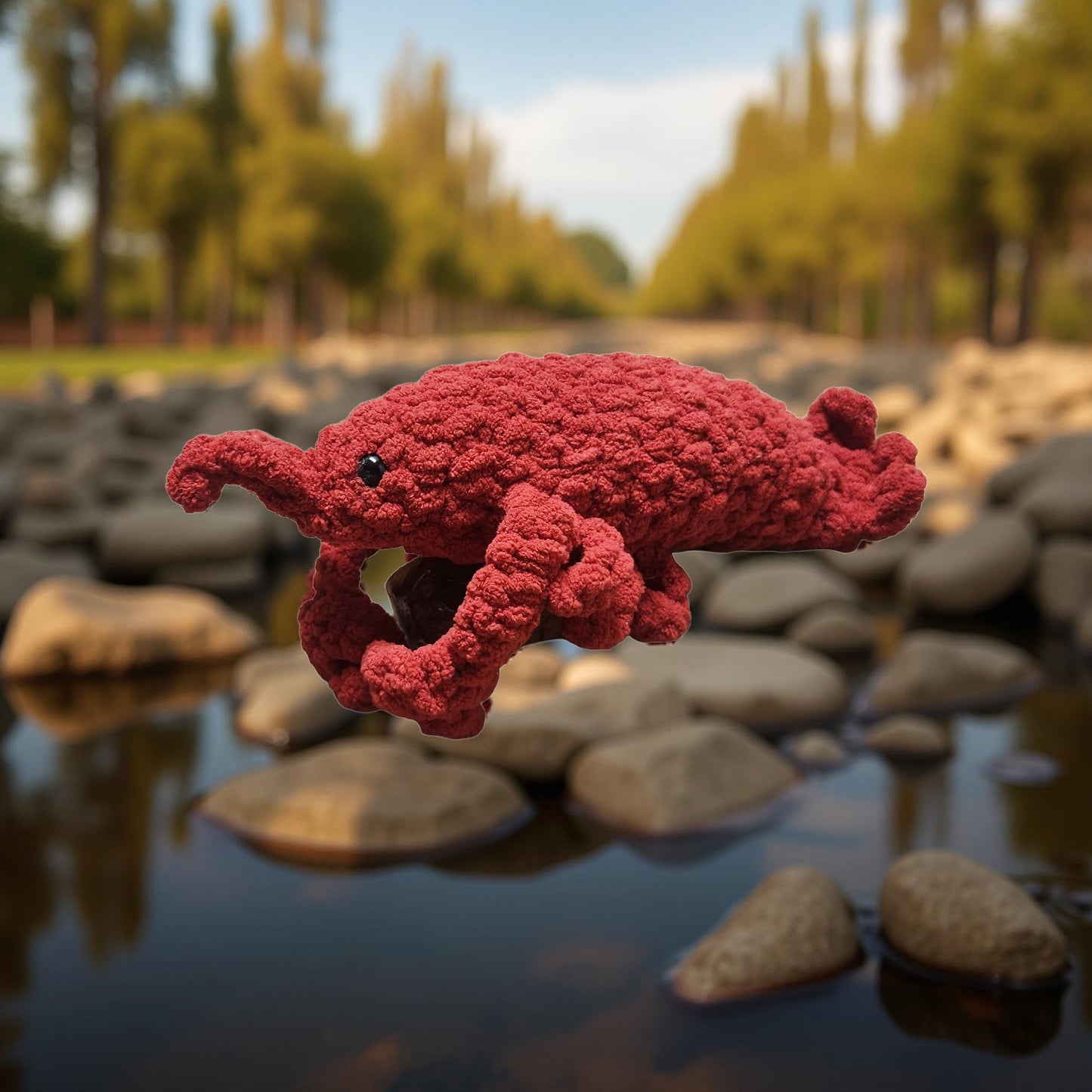 🧶 Handmade Crochet Stuffed Animals - Louisiana Critters - Cypress & Sage - Vermilion