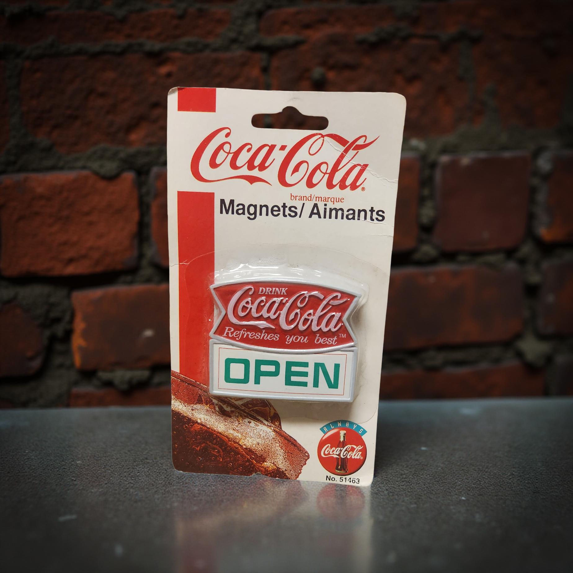 🥤 Retro Coca‑Cola Bottle Magnets – Classic Pop Style - Cypress & Sage - Vermilion