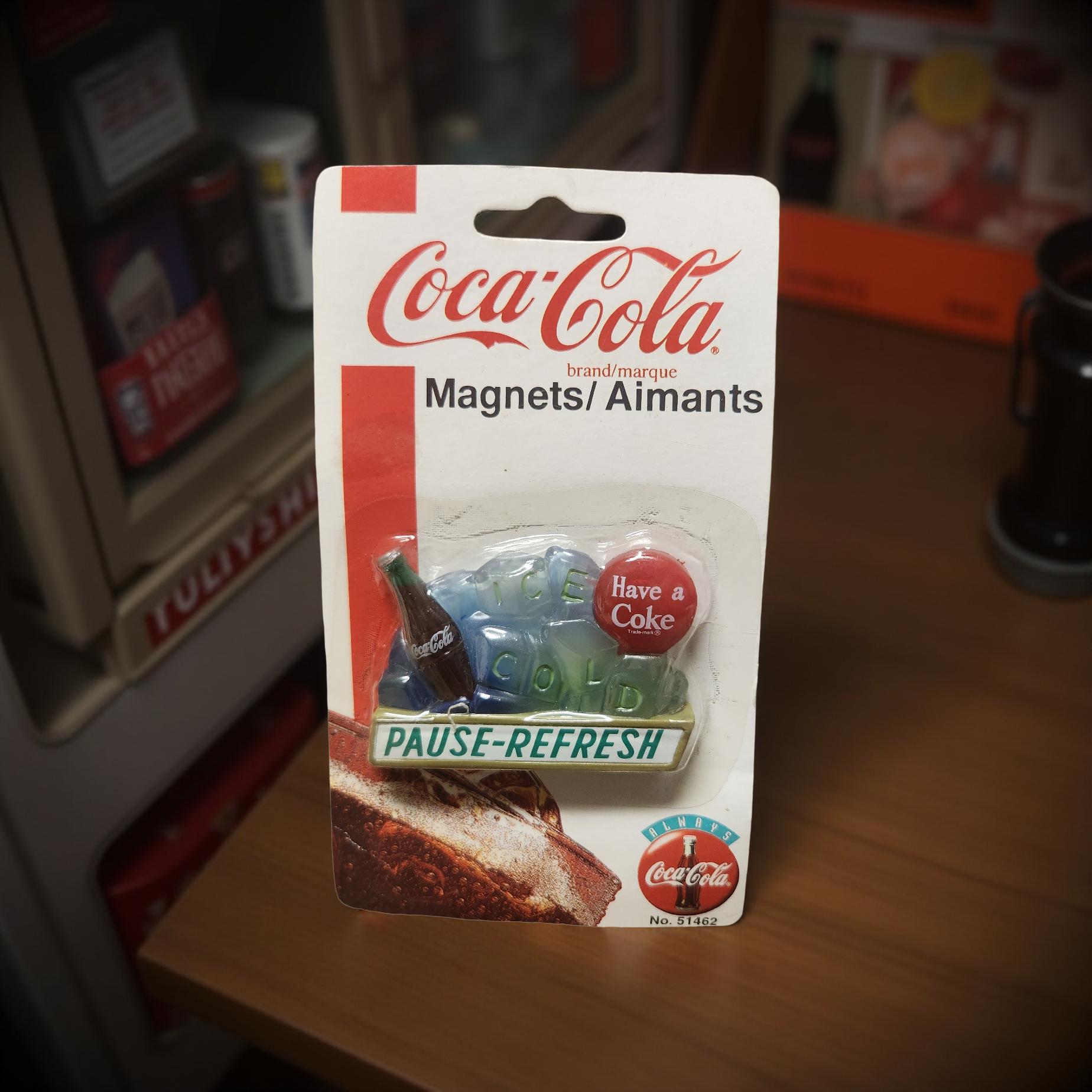 🥤 Retro Coca‑Cola Bottle Magnets – Classic Pop Style - Cypress & Sage - Vermilion