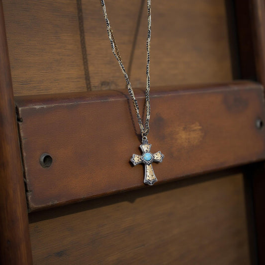 Crucifix Pendant Necklaces – Meaningful Faith Jewelry - Cypress & Sage - Vermilion