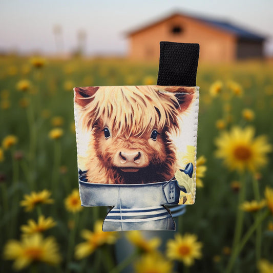 Magnetized Drink Koozies – Animal & Baseball Mom Styles - Cypress & Sage - Vermilion