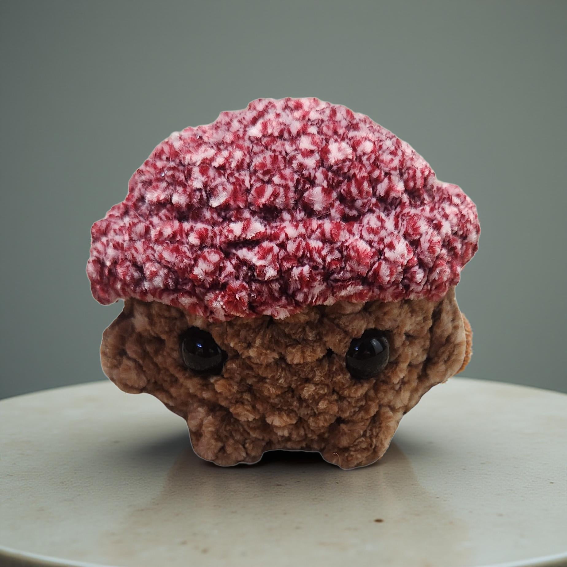 Handmade Crochet Stuffed Animals - Dog, Frog, Duck or Toadstool - Cypress & Sage - Vermilion