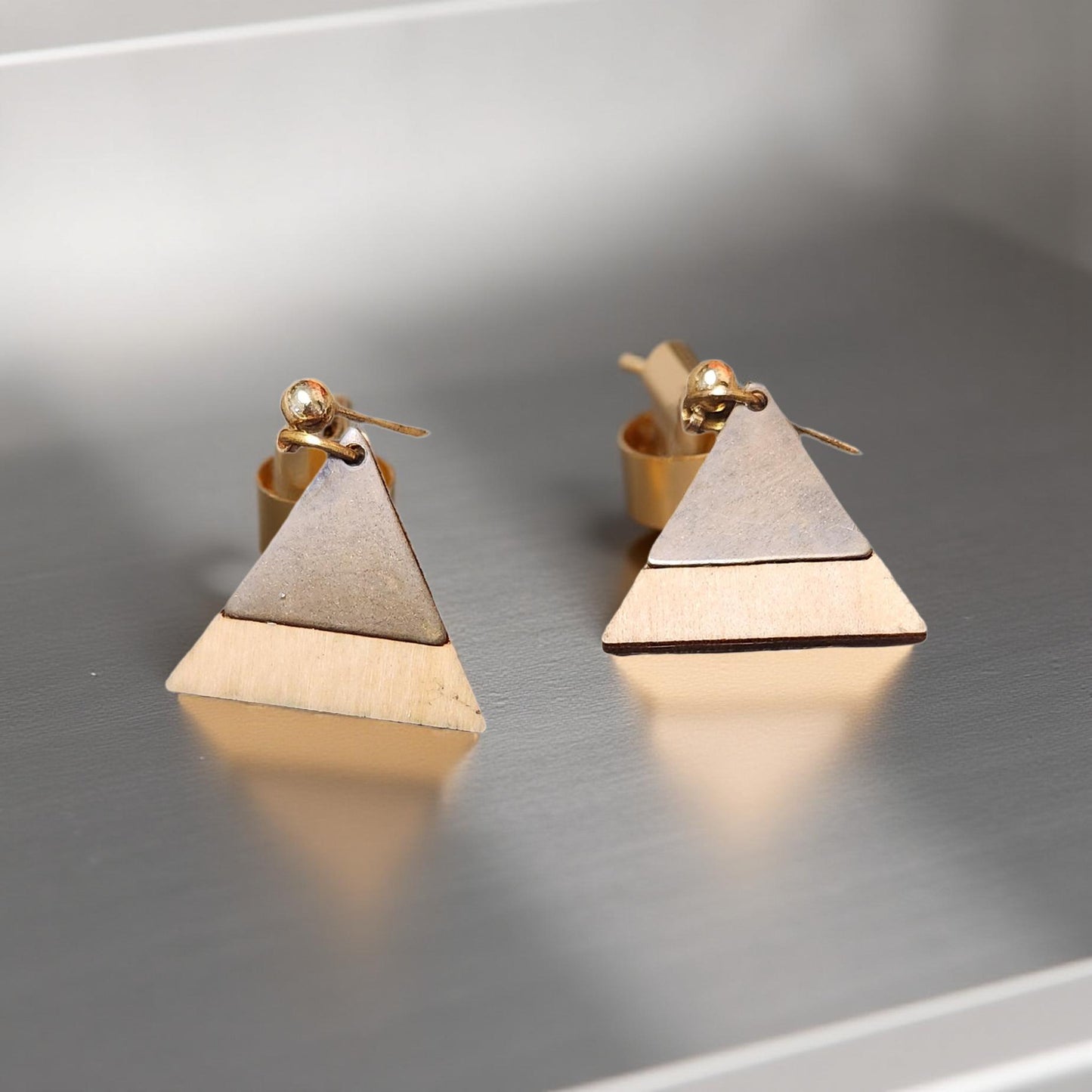 Handmade Boho Wooden Earrings – Natural Wood Statement Jewelry for Everyday Style - Cypress & Sage - Vermilion