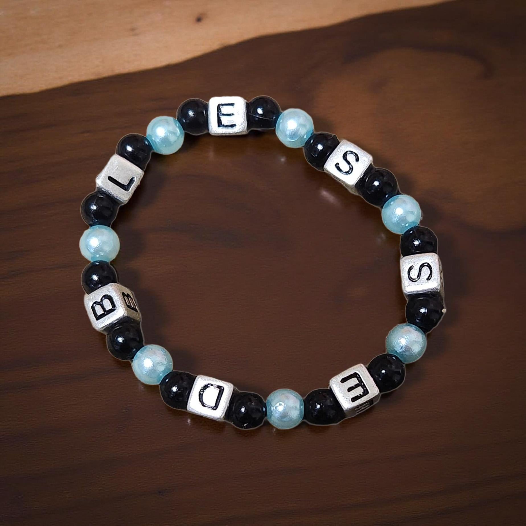 🎉 Kids Spirit Bracelets – Beaded Team Pride - Cypress & Sage - Vermilion