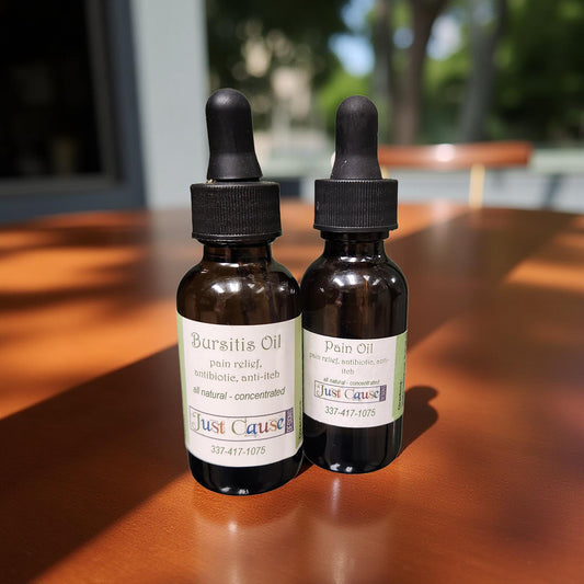 Infused Oil – Natural, Soothing Botanical Body Oil - made with thyme - Cypress & Sage - Vermilion