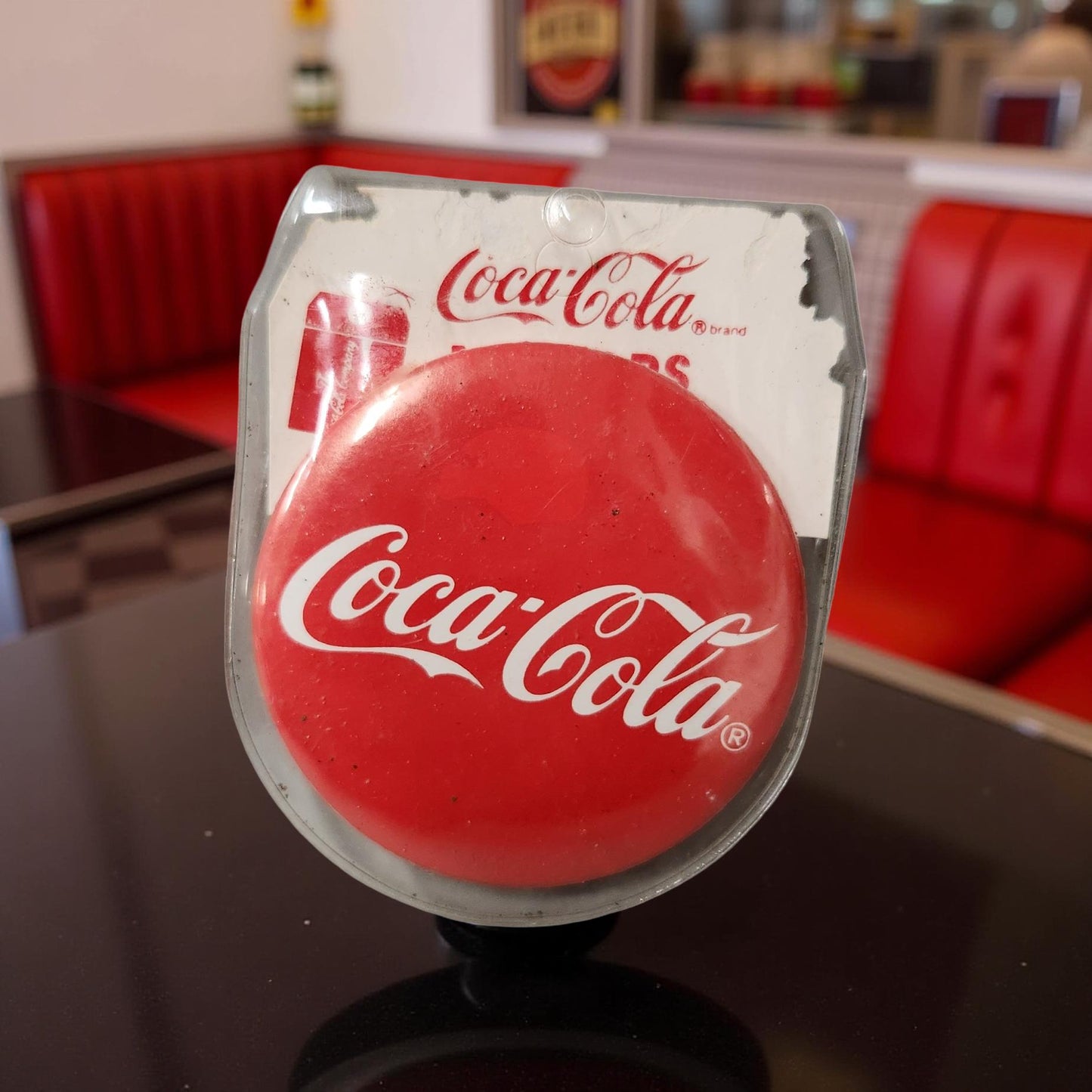 Vintage Coca‑Cola Purse Mirror – Retro Charm - Cypress & Sage - Vermilion